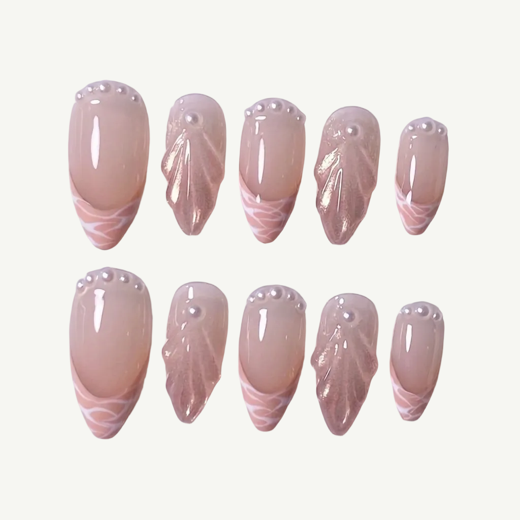 Peach Shell Stripe