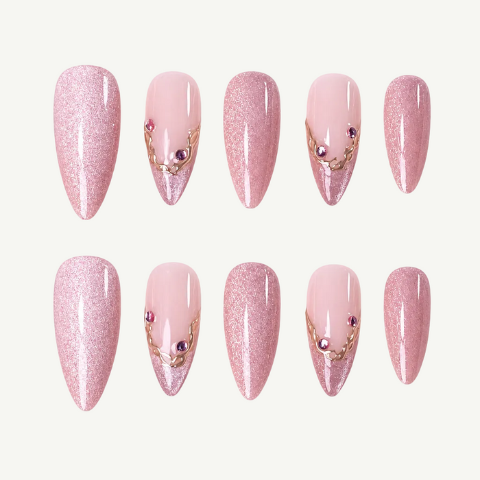 Pink Cat Eye Sparkle
