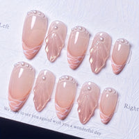Peach Shell Stripe
