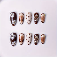 Cocoa Smudge Flower