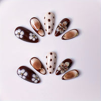 Cocoa Smudge Flower