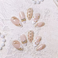 Pearl Marble Gold