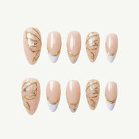 Butterfly Glitter French