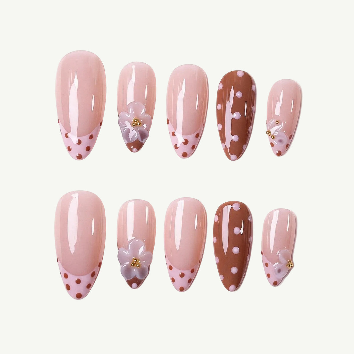 Cocoa Pink Dot