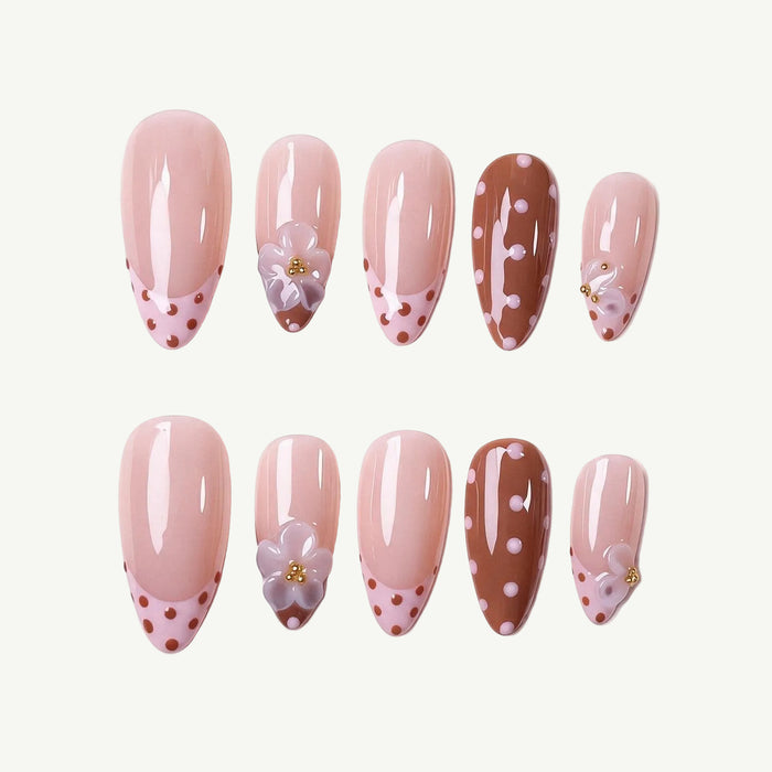 Cocoa Pink Dot