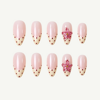 Cream Dot Blossom