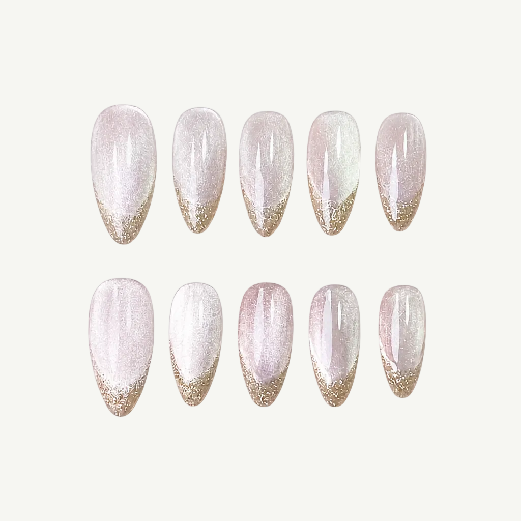 Golden Glitter Ombre