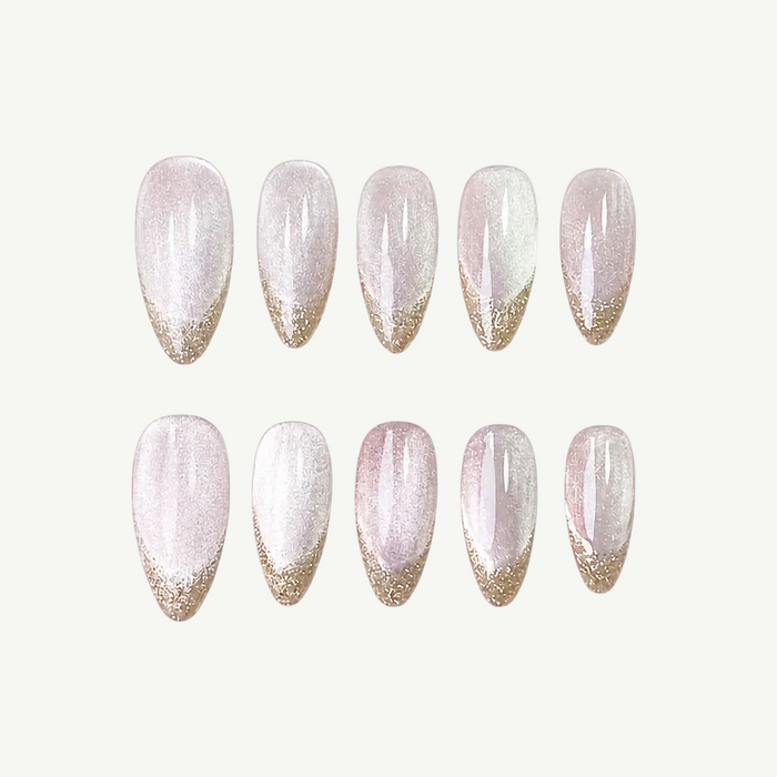 Golden Glitter Ombre