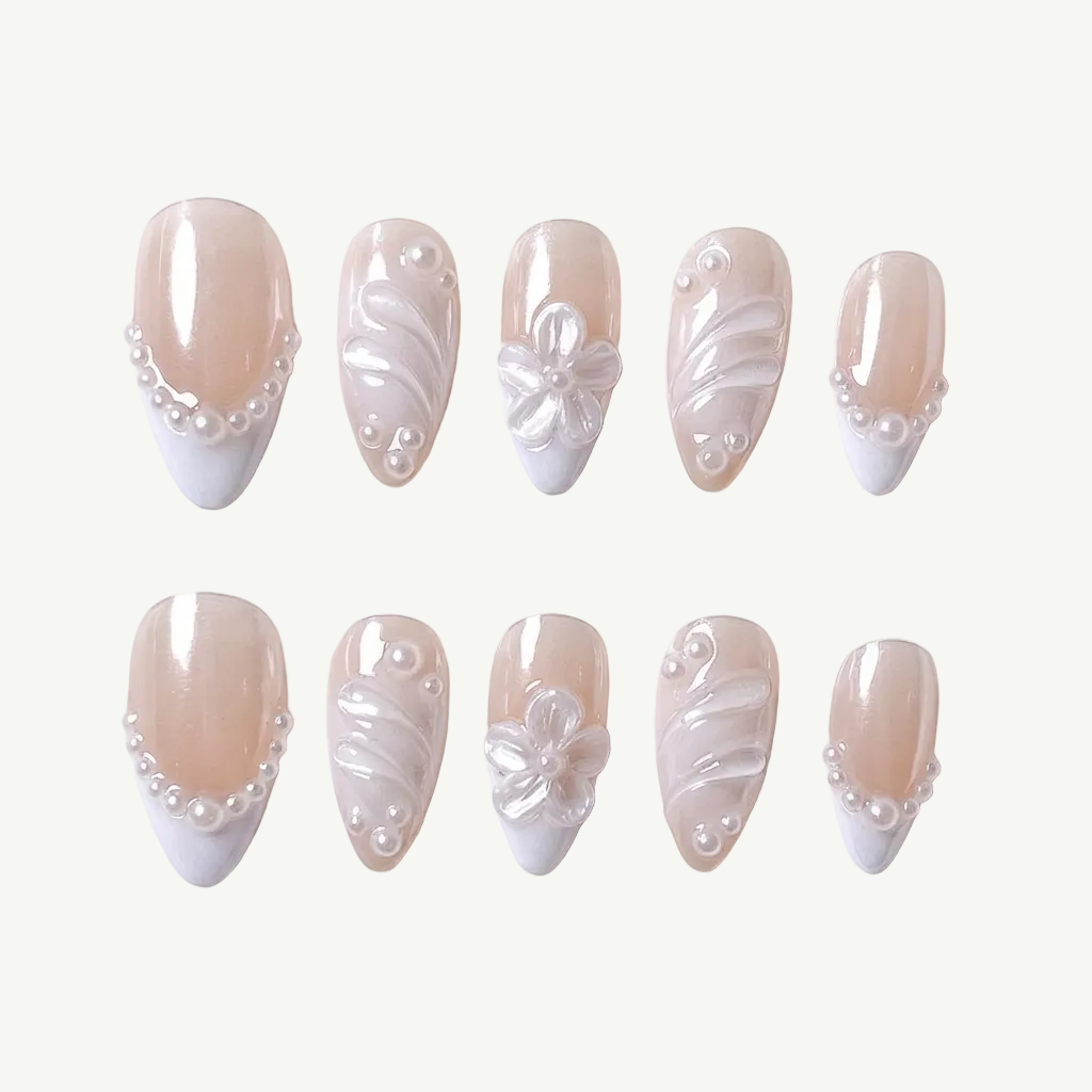 Pearl Flower Glossy