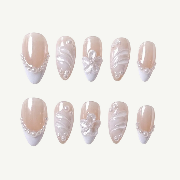 Pearl Flower Glossy