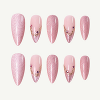 Pink Cat Eye Sparkle