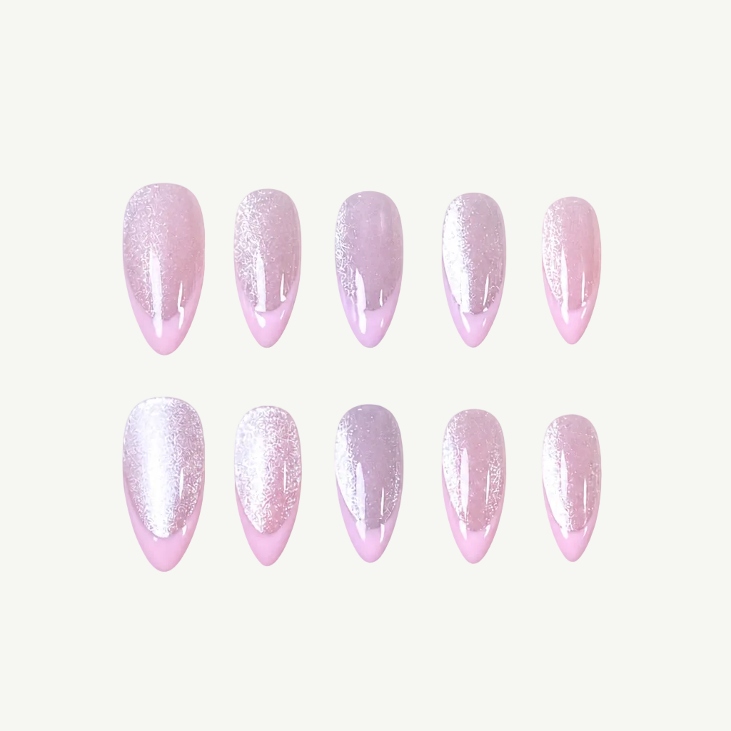 Pink Glitter Ombre