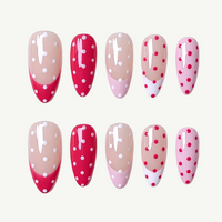 Red Dot Ombre