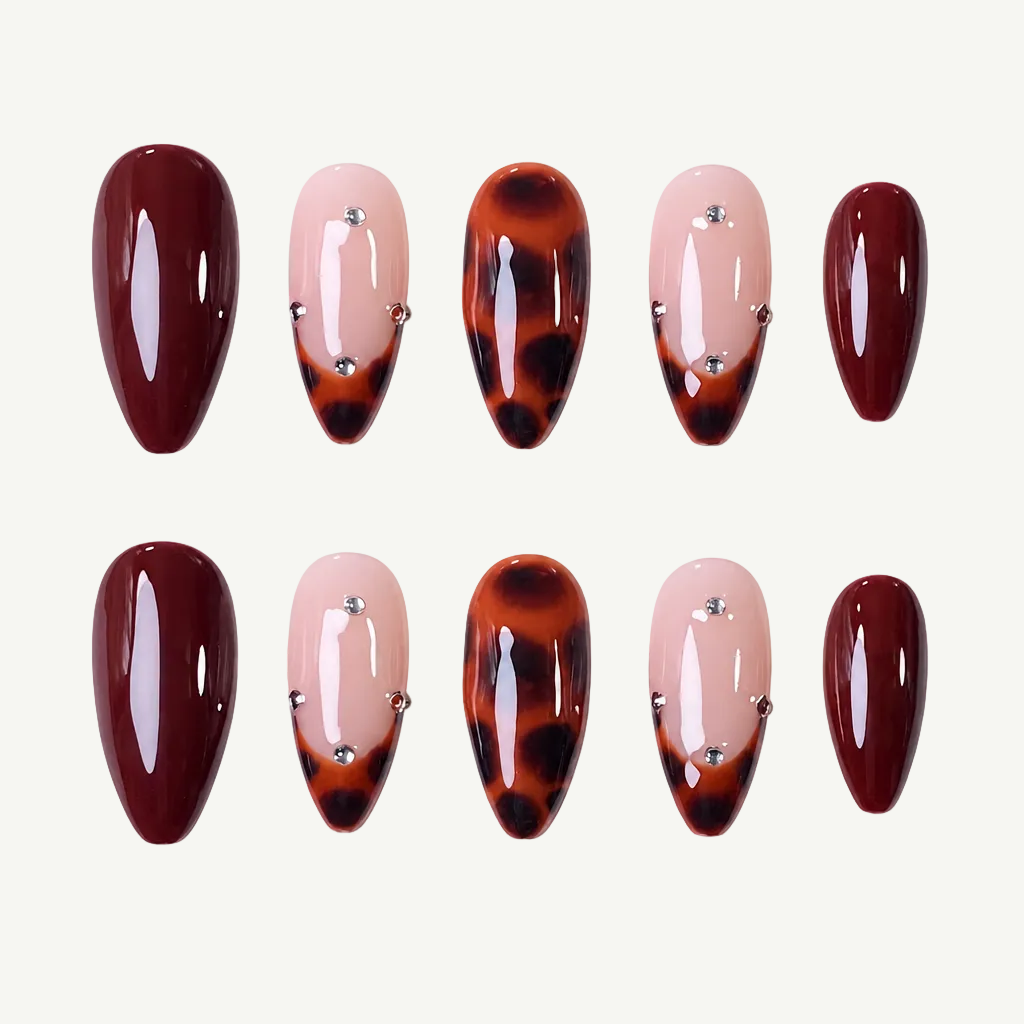 Wine Leopard Marble