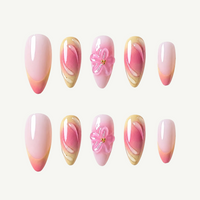 Yellow Pink Swirl